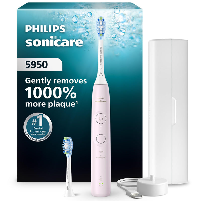 Philips Sonicare 5950 Electric Toothbrush HX7132/03, Pink