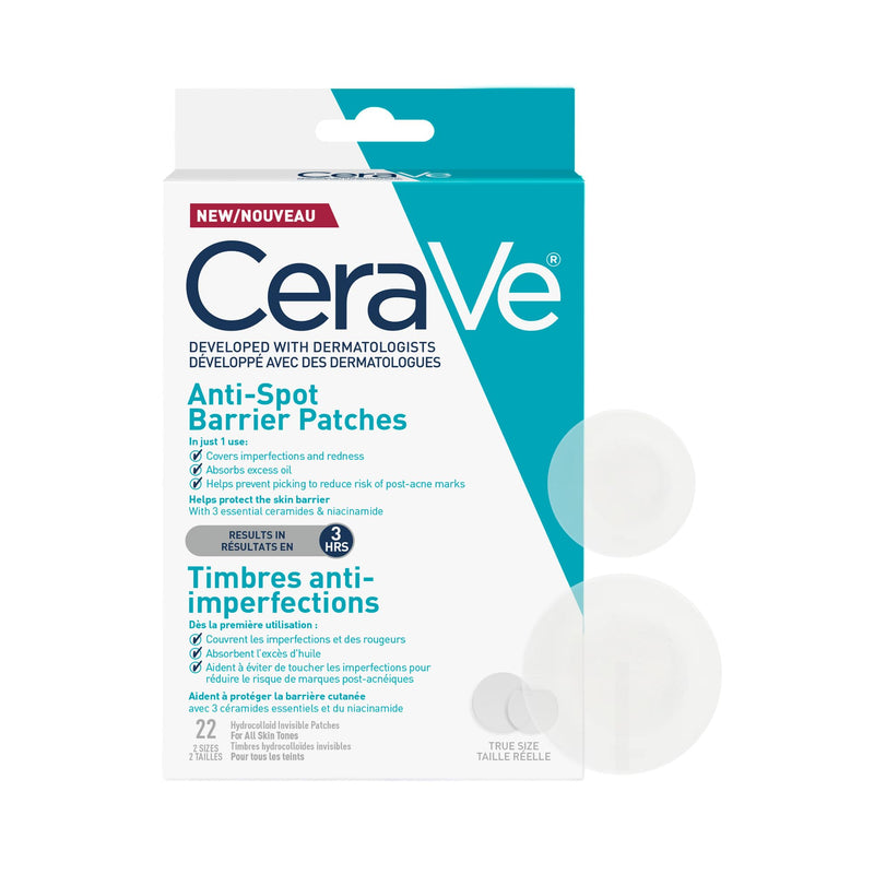 CeraVe - Spot Barrier Hydrocolloid Patches - 22 Count