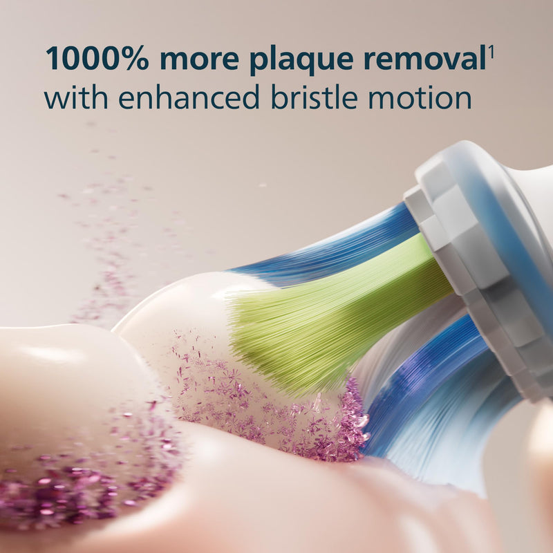 Philips Sonicare C3 Plaque Removal + Whitening Heads HX9042/65, White, 2 Pack