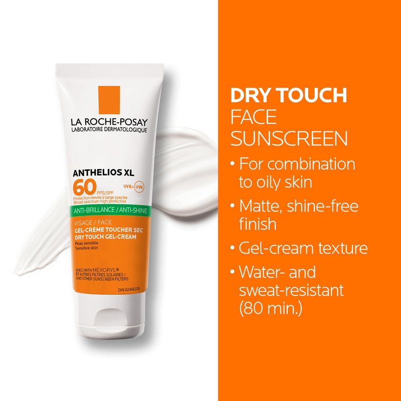 La Roche-Posay - Anthelios Dry Touch Anti-Shine Sunscreen - SPF 60 - 50 mL