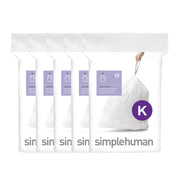 simplehuman Code K Trash Liners CW0171CP, 35–45 L, 100 Count