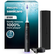 Philips Sonicare 6100 Electric Toothbrush HX7401/06, Black