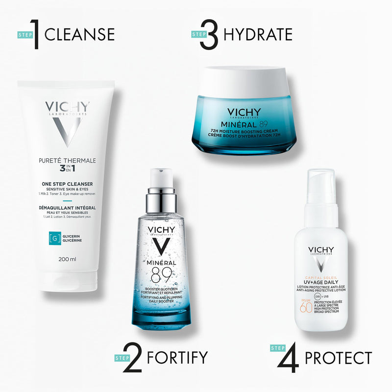 Vichy Pureté Thermale 3-in-1 Cleanser, 200 mL