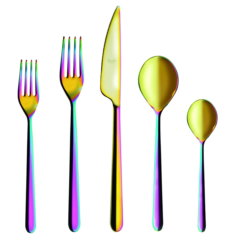 Mepra - Linea Rainbow - 20-Piece Flatware Set