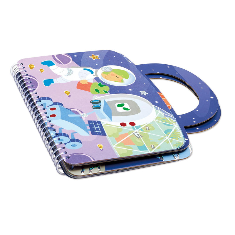 Hape - Kit d'art métallisé Voyage intergalactique