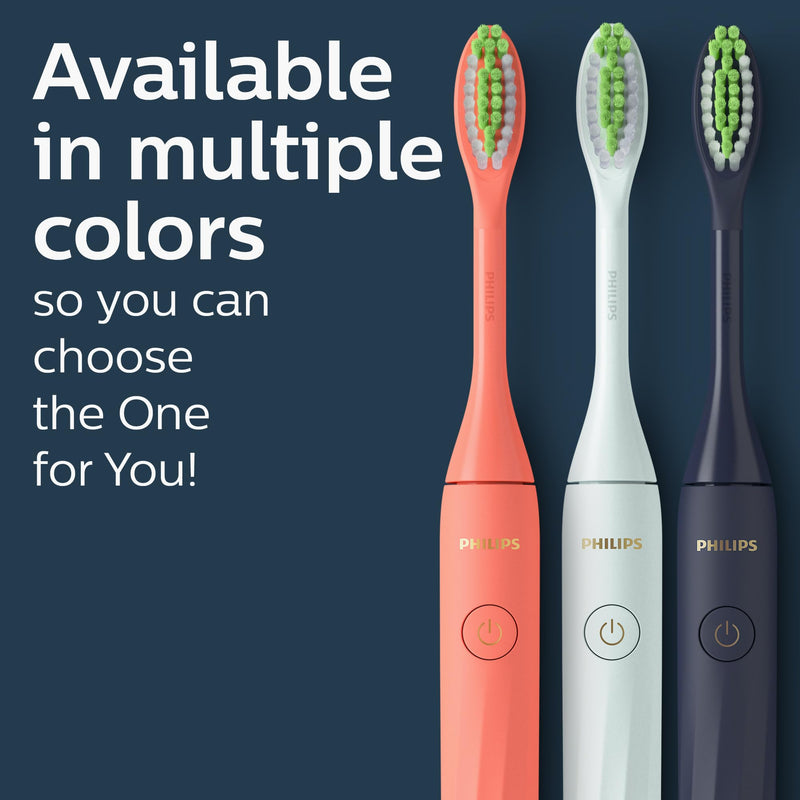 Philips One by Sonicare Battery Toothbrush HY1100/04, Midnight