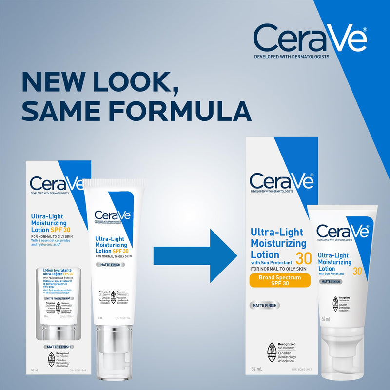 CeraVe - Ultra-Light Moisturizing Lotion - SPF 30 - 52 mL