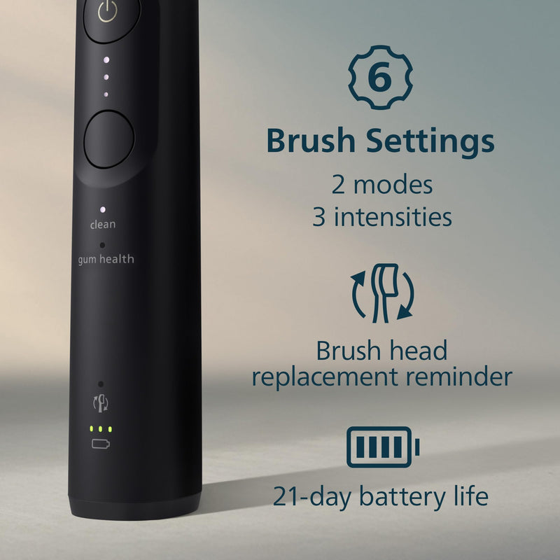 Philips Sonicare 5950 Electric Toothbrush HX7131/03, Black