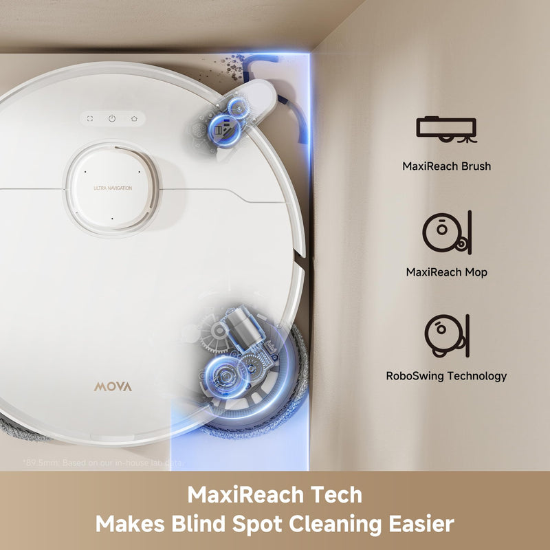 MOVA P10 Pro Ultra Gen 2 Robot Vacuum & Mop RLP55SE