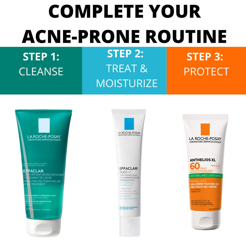 La Roche-Posay - Effaclar Micro-Peeling Gel Cleanser - 200 mL