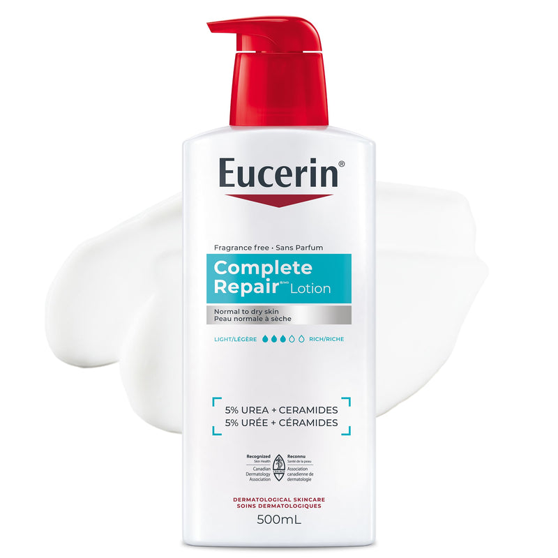 Eucerin Complete Repair Moisturizing Lotion 5% Urea, 500 mL