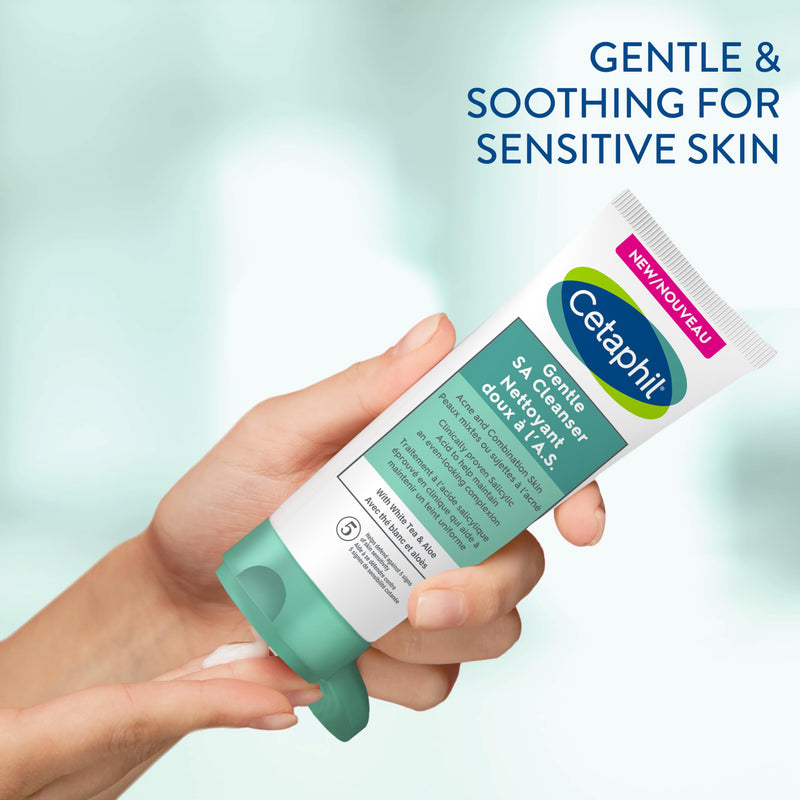 Cetaphil - Gentle Clear Salicylic Acid Cleanser - 124 mL
