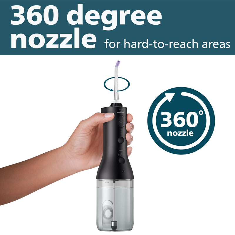 Philips Sonicare Power Flosser 3000 HX3826/23, Black