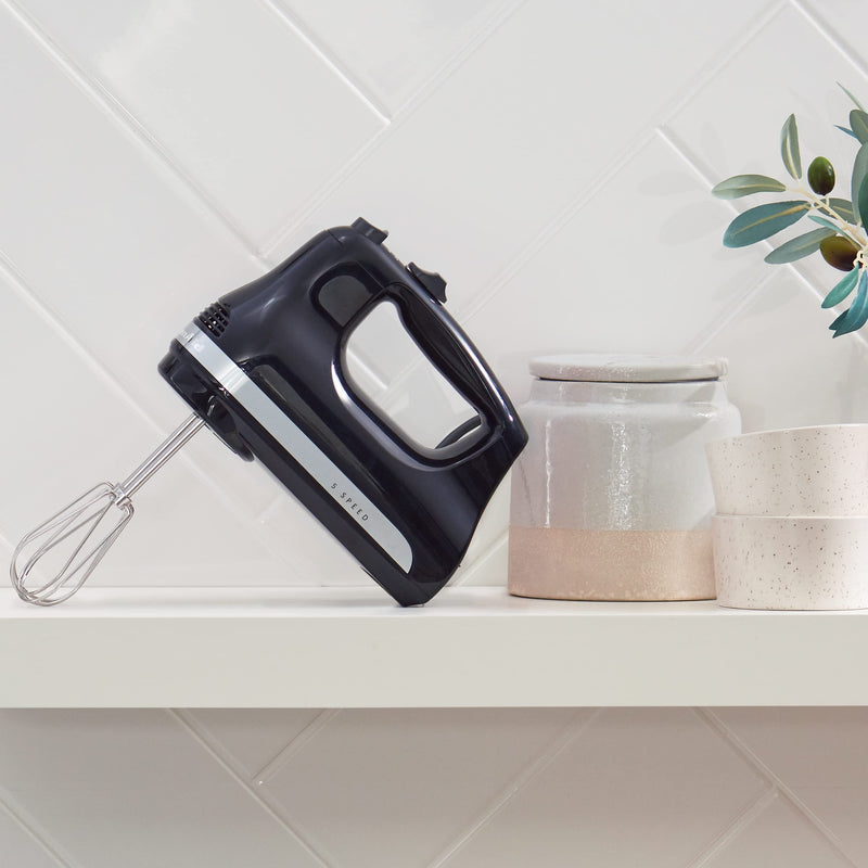 KitchenAid - KHM512OB - 5-Speed Hand Mixer - Onyx Black