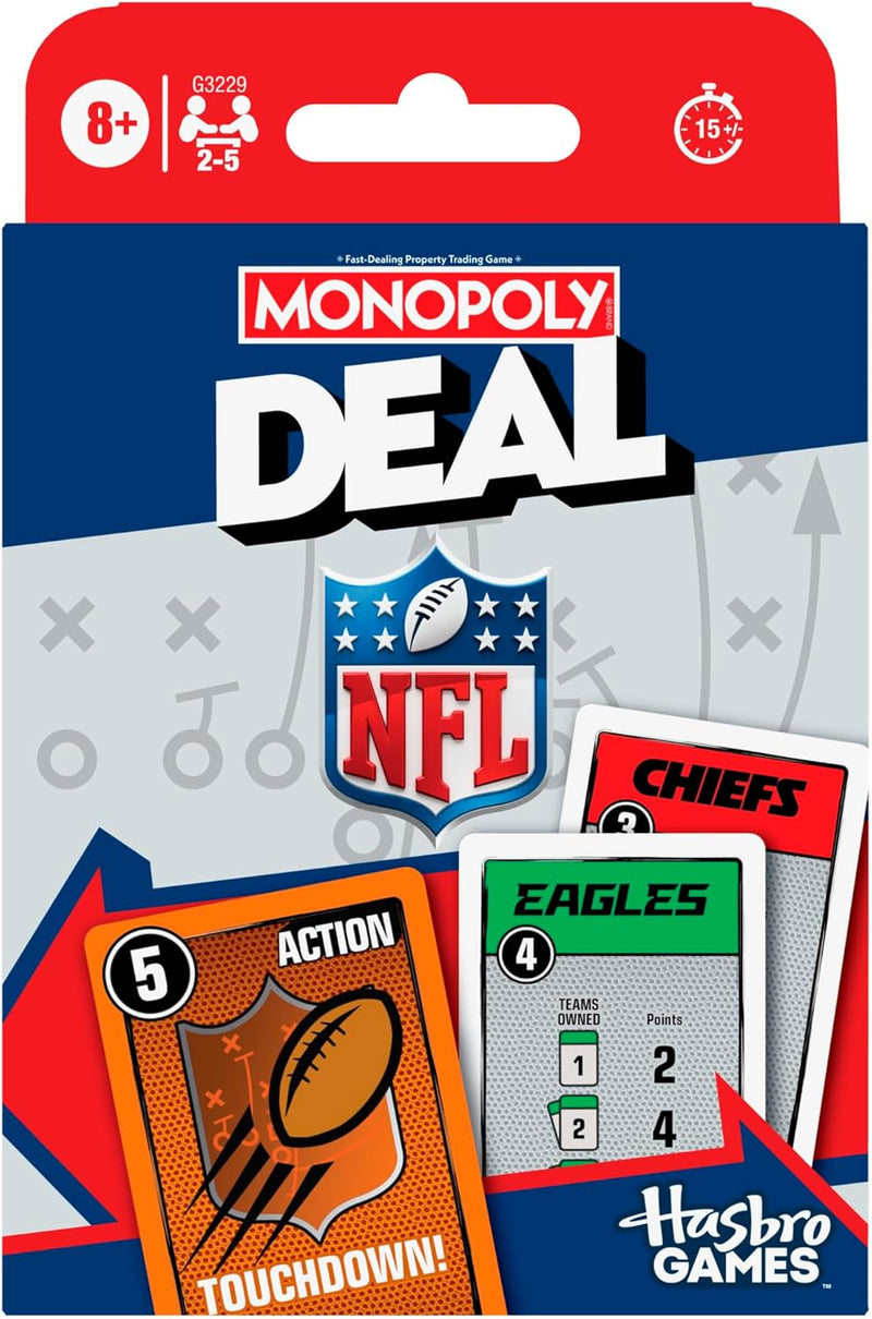 Monopoly Deal - NFL Edition Card Game