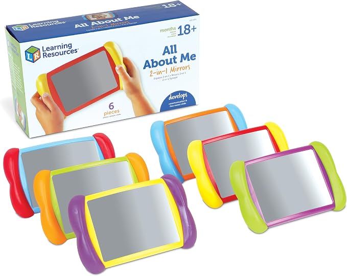 Ressources d'apprentissage - Miroirs tout sur moi 2 en 1 (6 pièces)