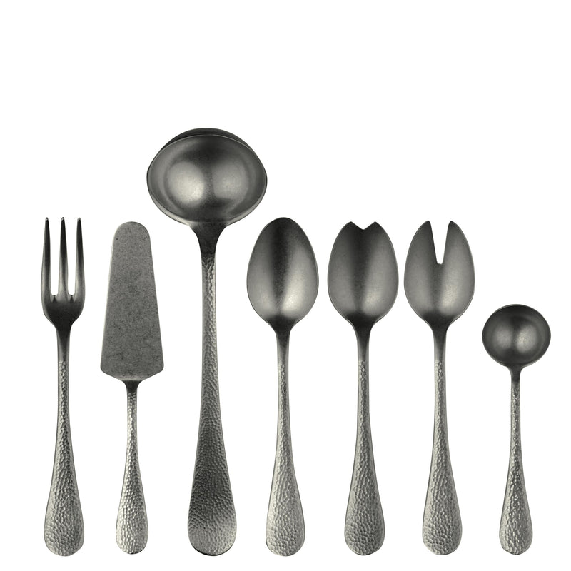 Mepra - Epoque Pewter Black Gold - Ménagère de 7 pièces