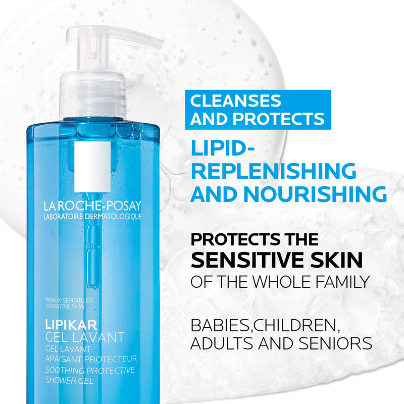 La Roche-Posay - Lipikar Cleansing Gel - 400 mL