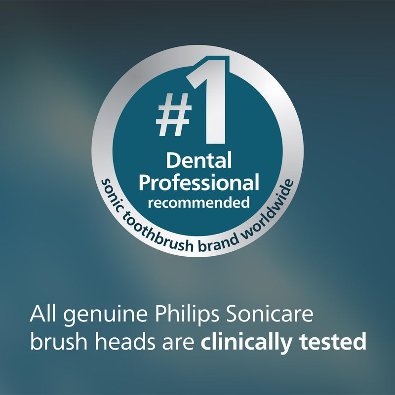 Philips Sonicare A3 All-in-One Brush Heads HX9092/95, Black, 2 Pack