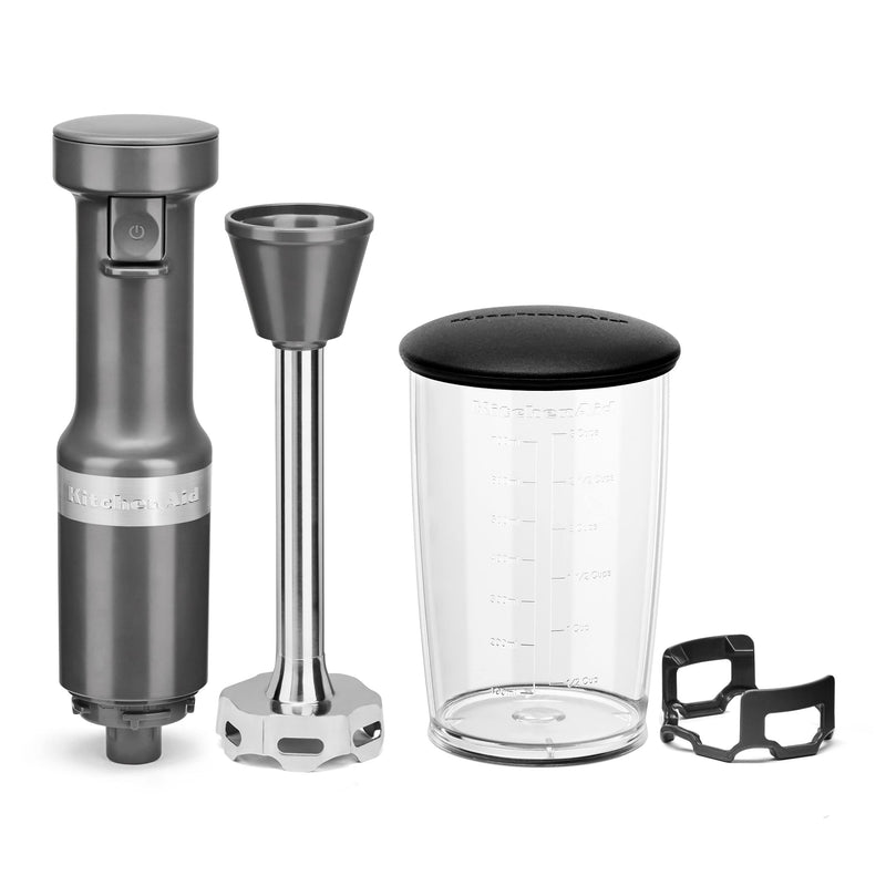 KitchenAid - KHBV53DG - Variable Speed Immersion Blender - Matte Charcoal Grey