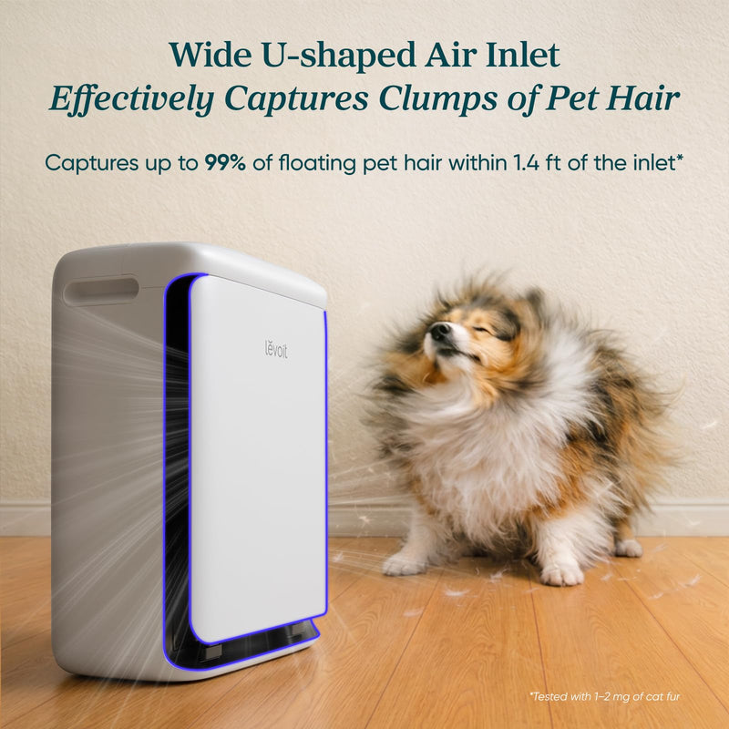 Levoit Vital Pet Smart Air Purifier LAP-P201S-WCA, White