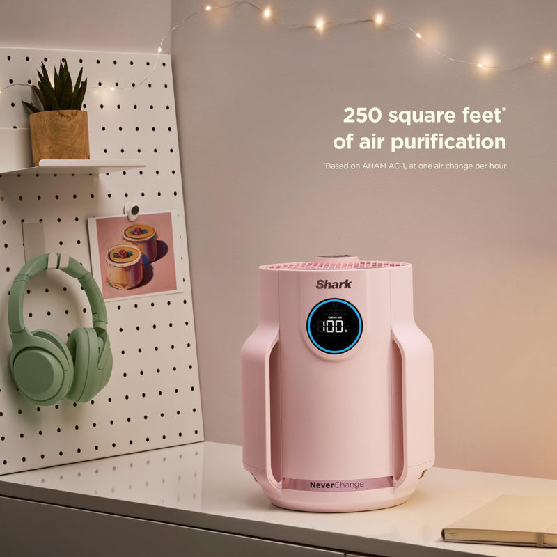 Shark NeverChange Compact Pro Air Purifier HP072CPK, Quartz
