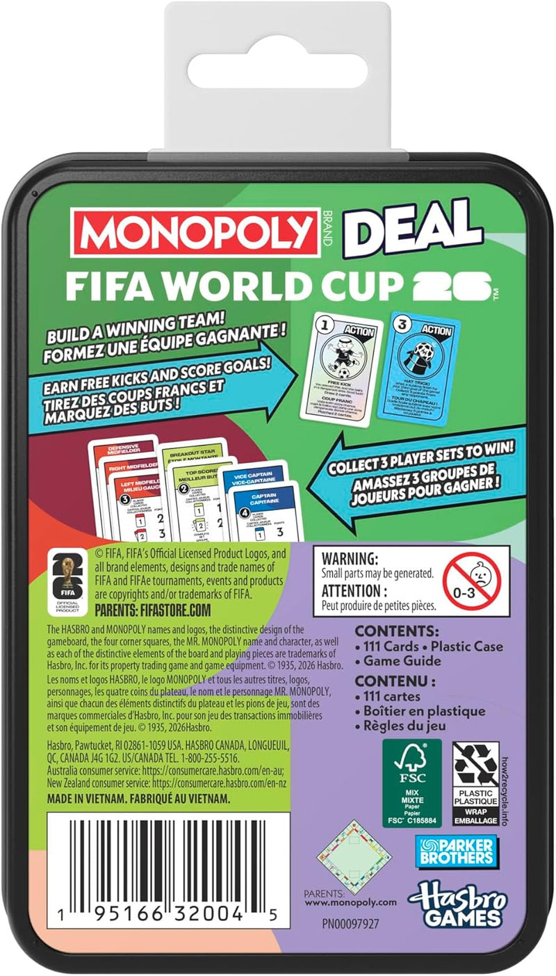 Monopoly Deal - FIFA Edition | Bilingual