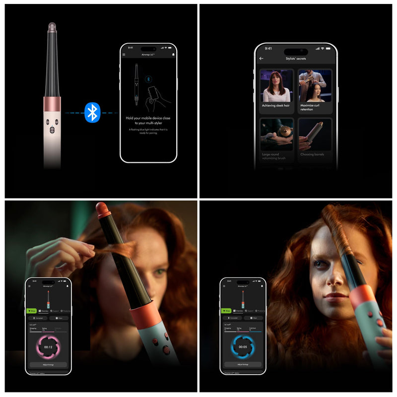 Dyson Airwrap i.d. Curly+Coily Multi-Styler and Dryer, Amber Silk