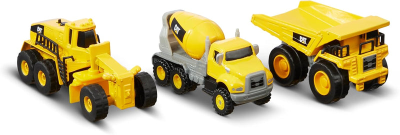 CAT - Construction Toys, Die Cast Metal 3 Pack Vehicles
