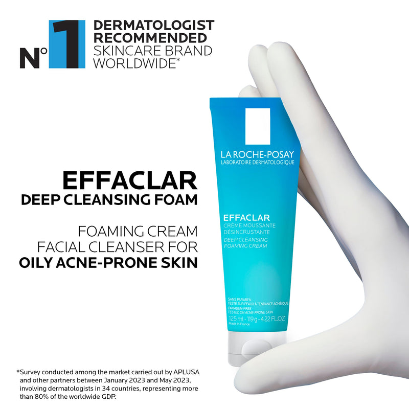 La Roche-Posay - Effaclar Foaming Cream Cleanser - 125 mL