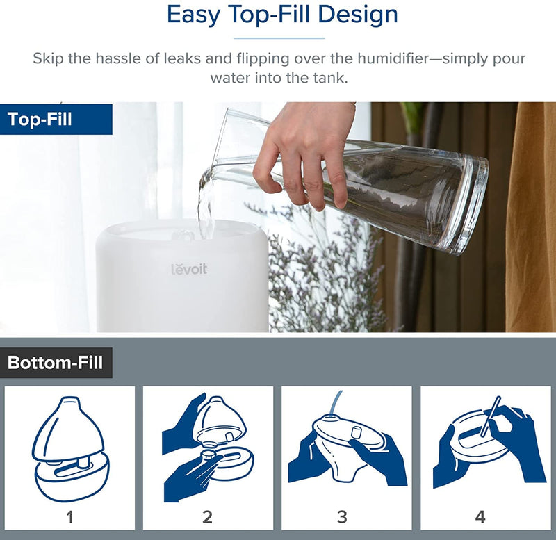 Levoit Smart Top-Fill Humidifier LUH-D301S-WUS