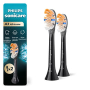 Philips Sonicare A3 All-in-One Brush Heads HX9092/95, Black, 2 Pack