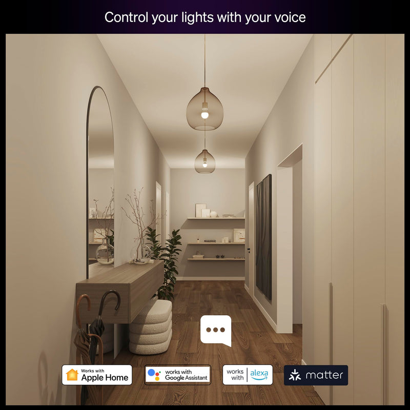 Philips Hue Essential A19 Color Smart Bulbs 592592, 4 Pack