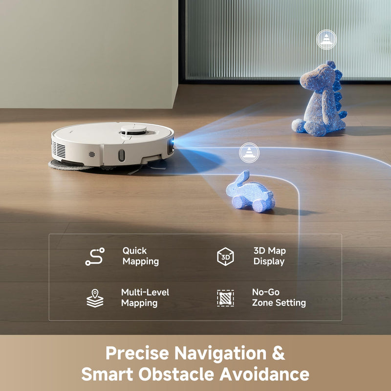 Dreame L40 Ultra Gen 2 RLL53SE Robot Vacuum and Mop, White