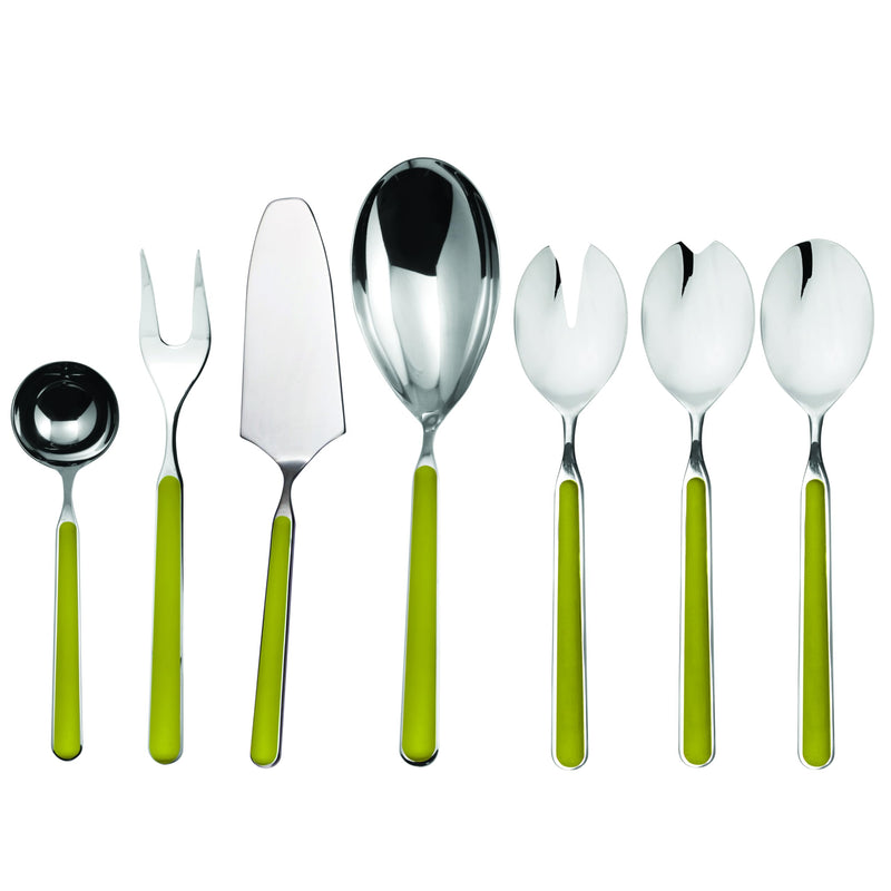 Mepra - Fantasia Vert Olive - Service de 7 pièces