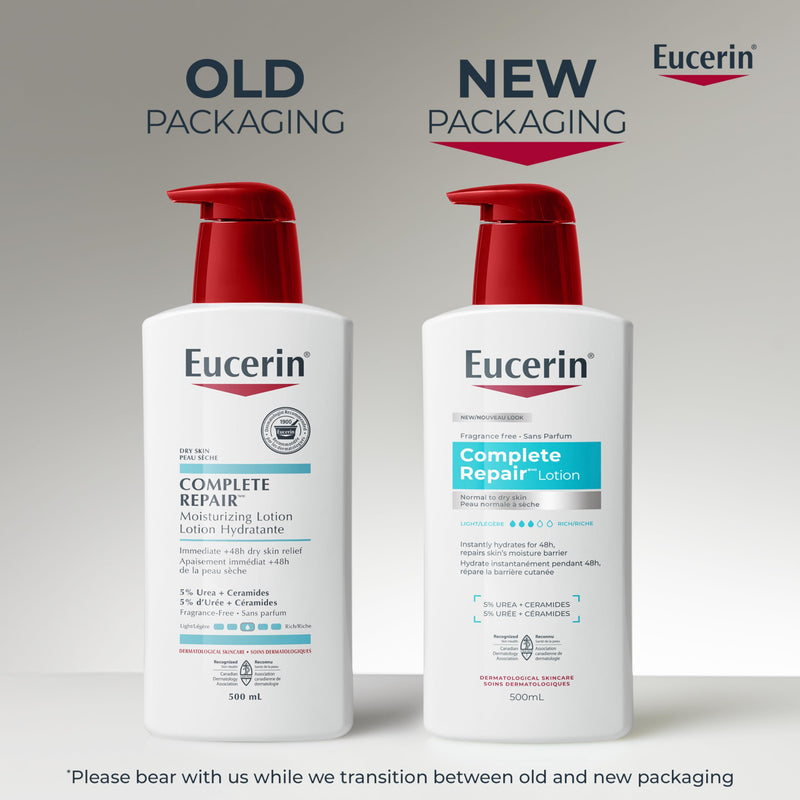 Eucerin Complete Repair Moisturizing Lotion 5% Urea, 500 mL
