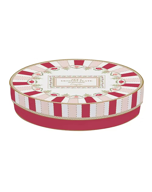 Easy Life - FLOWERY - Dessert Plate - Set of 4 | 7.5 in / 19 cm