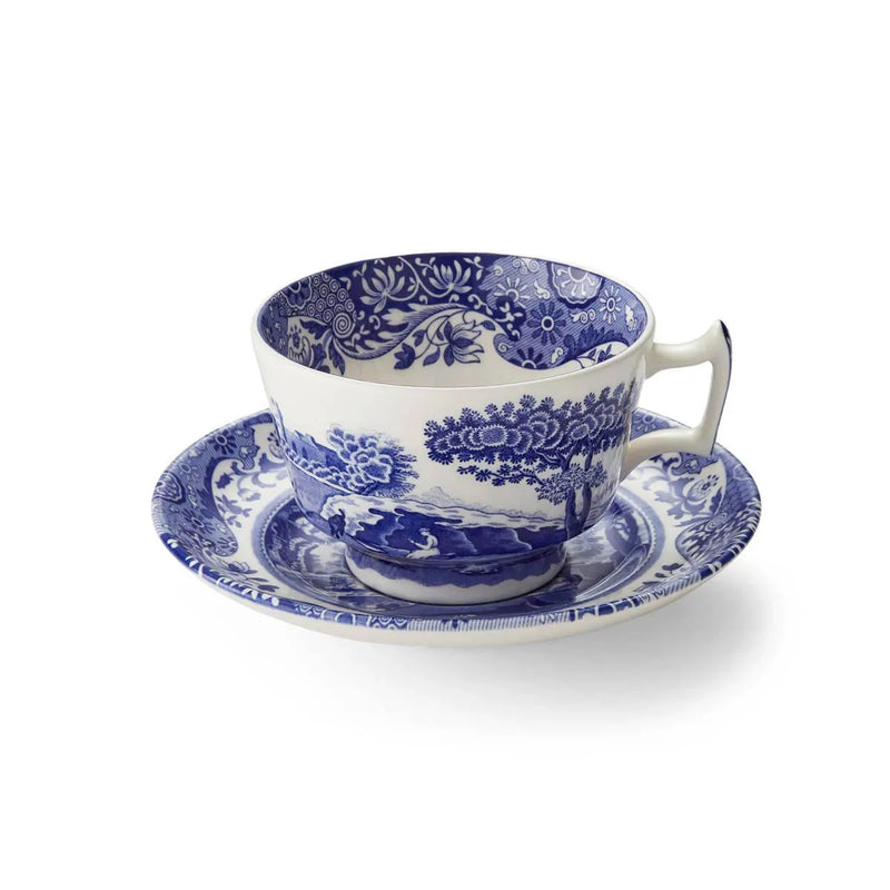 Spode - Blue Italian - Tea Cup & Saucer - Bundle