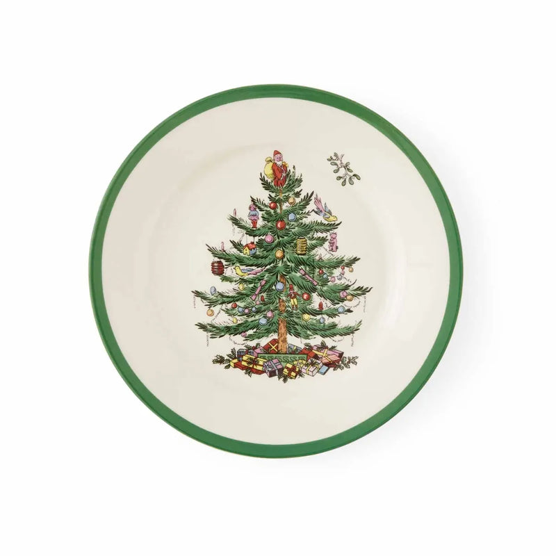 Spode - Christmas Tree - Salad Plate | 8 in / 20.3 cm