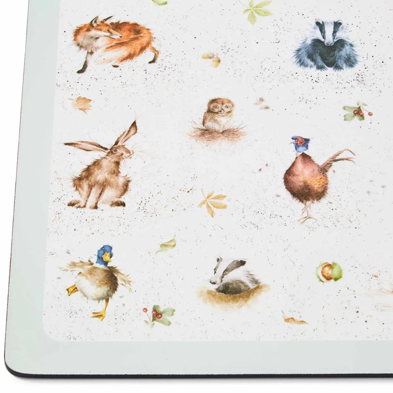 Pimpernel - Wrendale 16 × 12 in Mats (Set of 4)