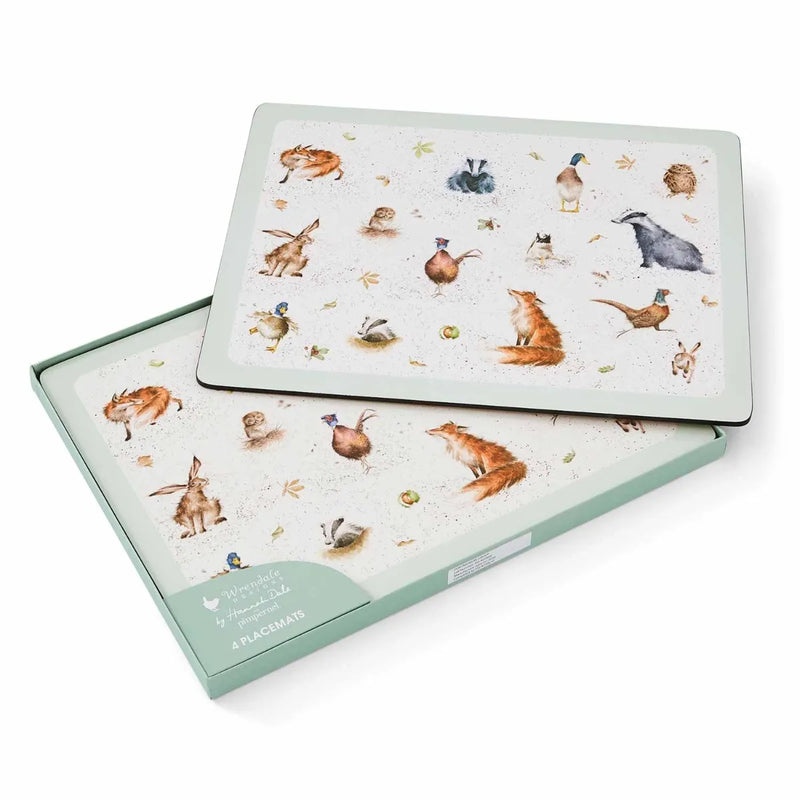Pimpernel - Wrendale 16 × 12 in Mats (Set of 4)