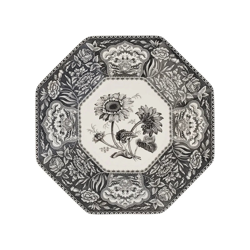Spode - Heritage - Octagonal Platter - Flora | 14 in / 35.6 cm