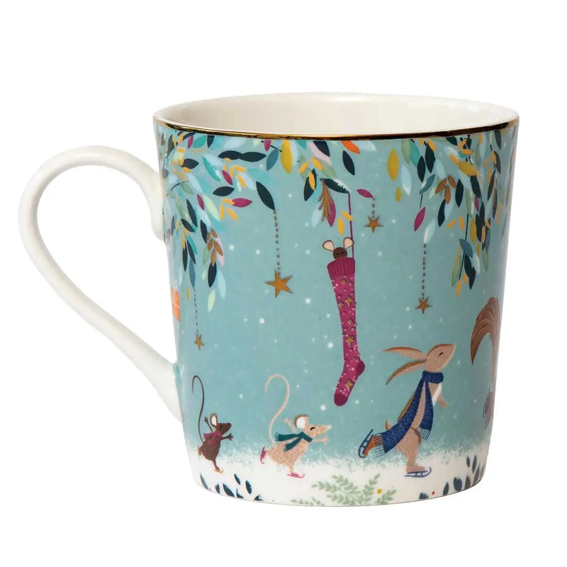 Sara Miller - Woodland - Tasse 35 cl Patineurs