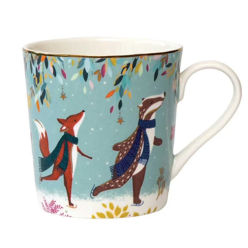 Sara Miller - Woodland - Tasse 35 cl Patineurs