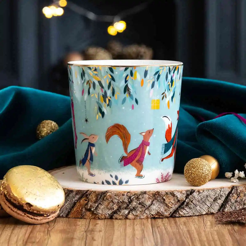 Sara Miller - Woodland - Tasse 35 cl Patineurs
