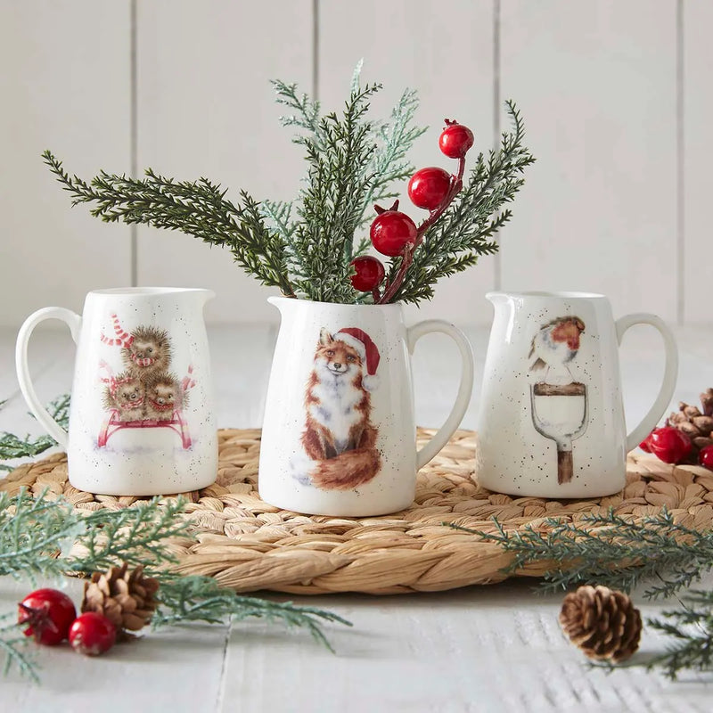 Royal Worcester - Wrendale Designs - PICHET À FLEURS RENARD