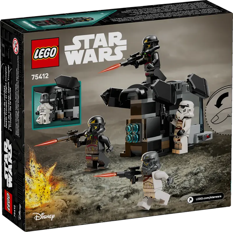 LEGO - 75412 - STAR WARS - Death Trooper & Night Trooper Battle Pack - 119pcs