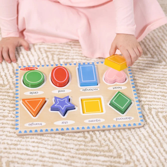 Melissa & Doug - Press & Pop Chunky Puzzle