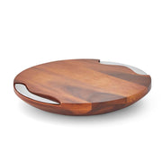 Nambé Cheese Block with Knife and Spreader - product view