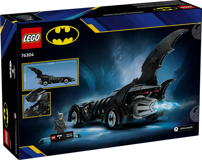 LEGO - 76304 - BATMAN - Batmobile Batman Forever - 909 pièces
